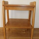 Light oak bedside table 1950