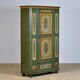 Cabinet allemand antique peint à la main 1876