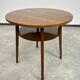 Mid-century modern round coffee table