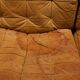 Vintage DS 11 modular sofa in cognac/orange leather by De Sede Swiss