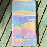 Vintage pastel bolster case