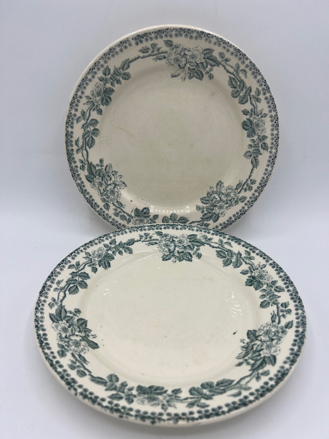 Set of plates Terre de fer