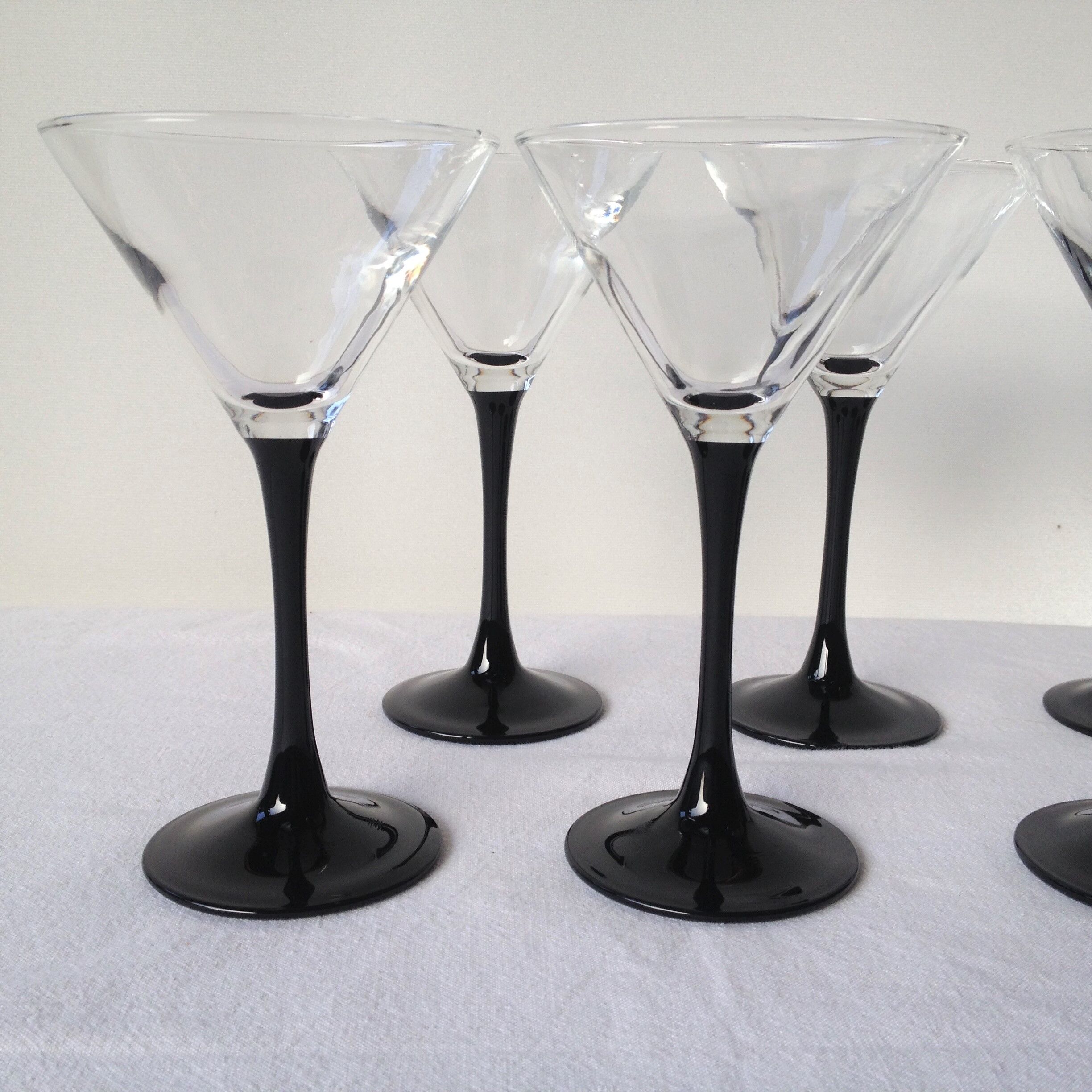 Set 8 champagne glasses