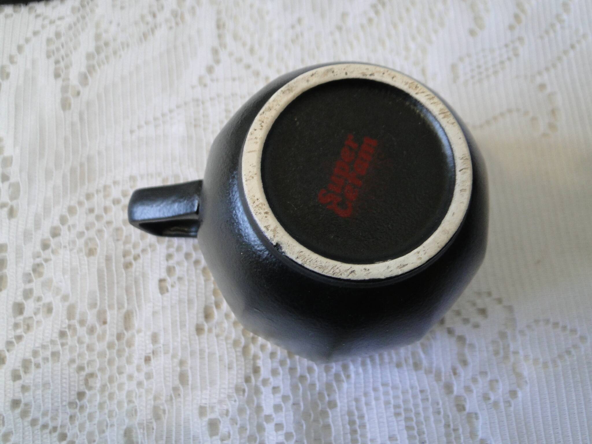 CERAMIC COFFEE OR TEA SERVICE 6 PIECES