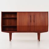 Teak highboard, Danish design, 1970s, production: Denmark