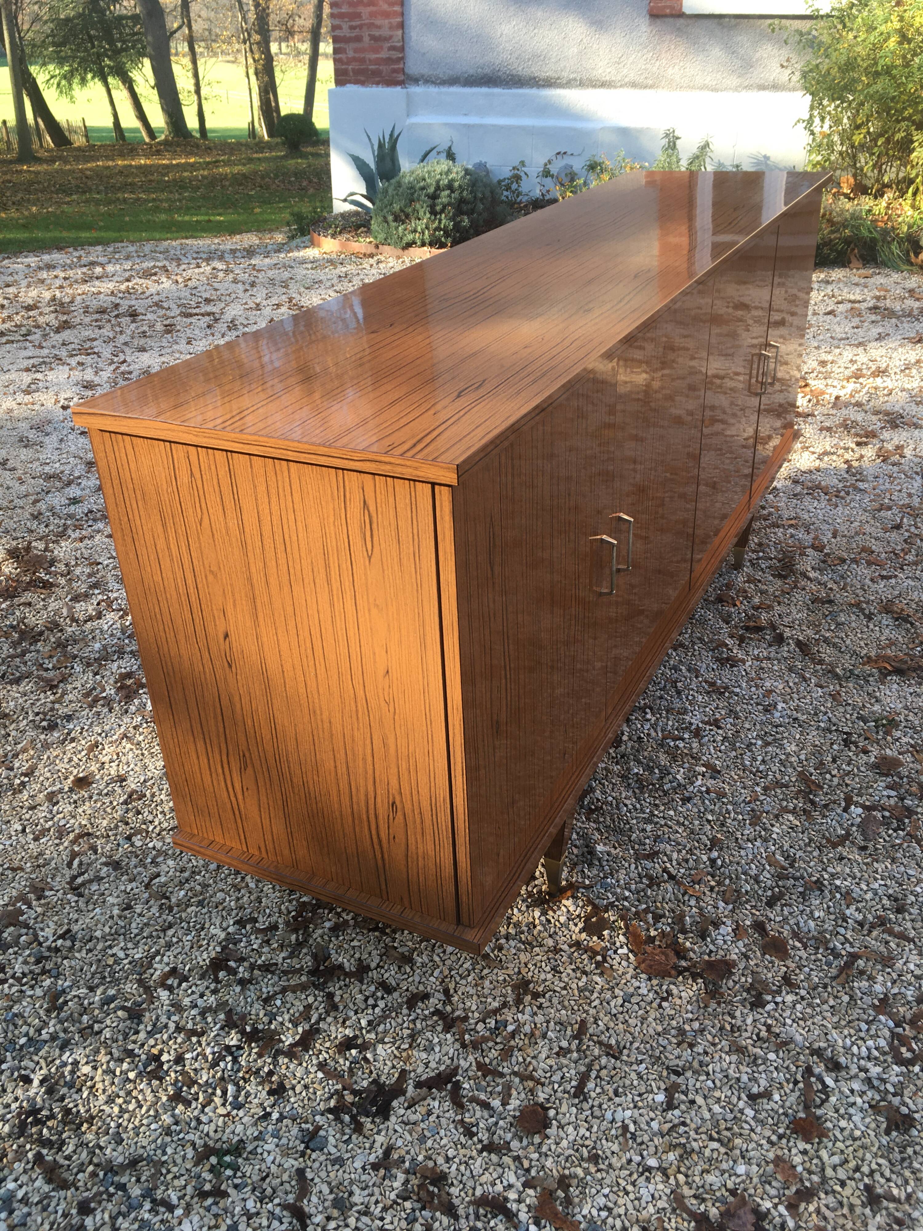 Vintage Scandinavian buffet sideboard