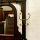 Napoleon III style coat rack in solid walnut XX century