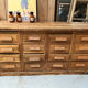 Antique haberdashery cabinet in oak