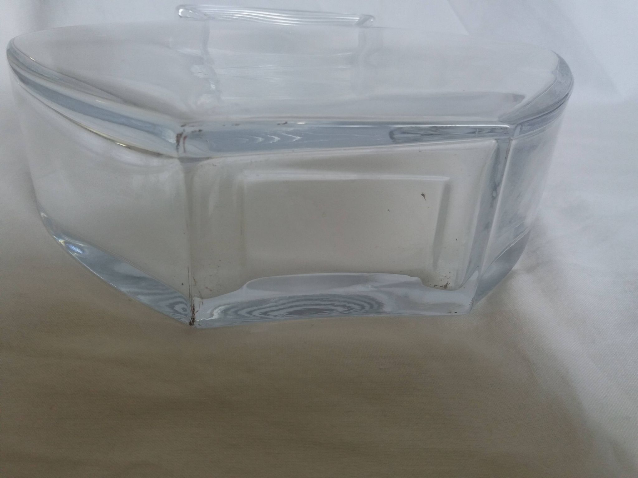 Vase en verre