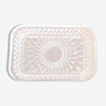 Duralex glass butter dish