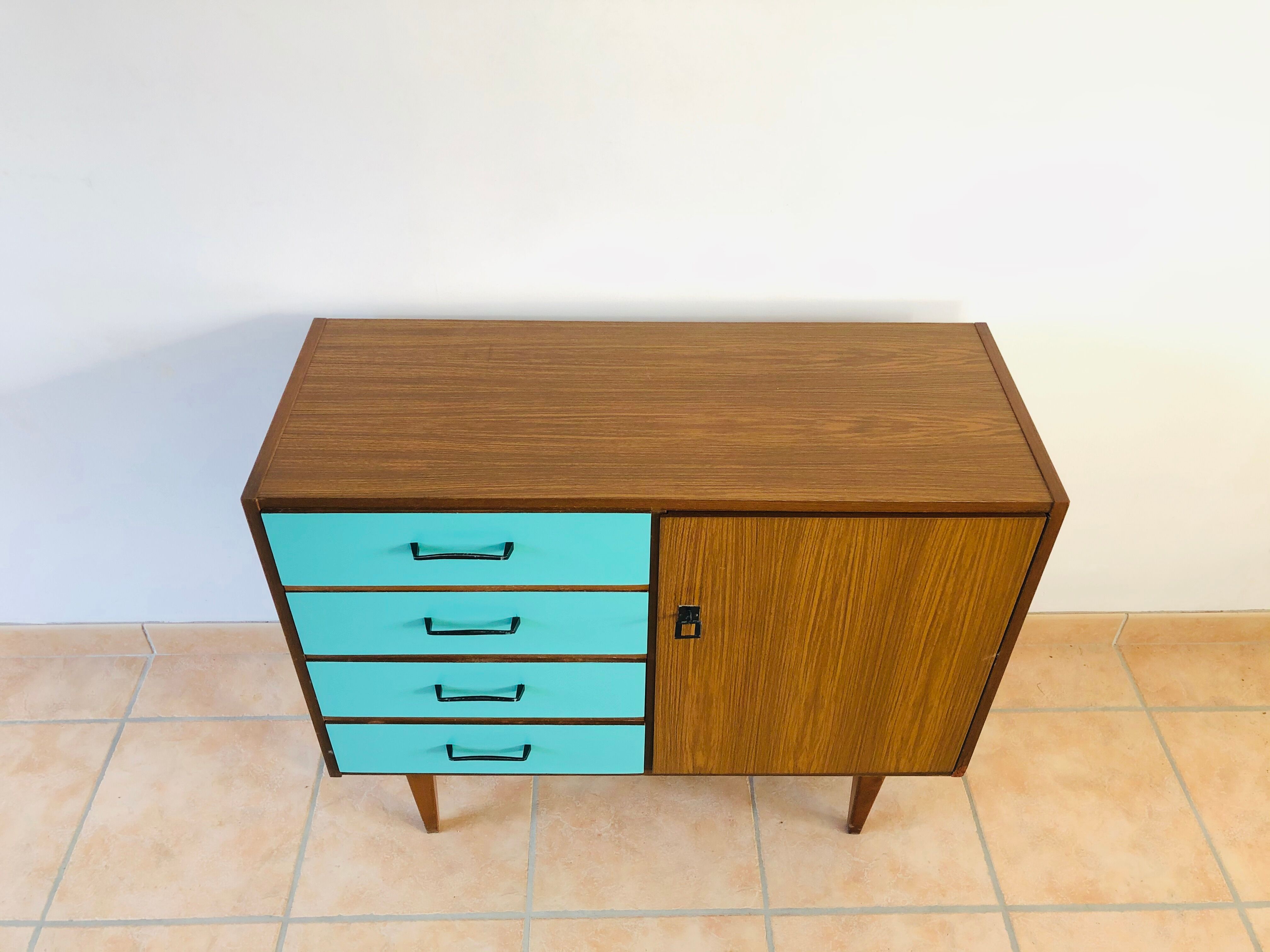 Vintage teak dresser 1965