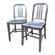 Pair of Eneco 1006 (Ten-O-Six) chairs or Navy chair.