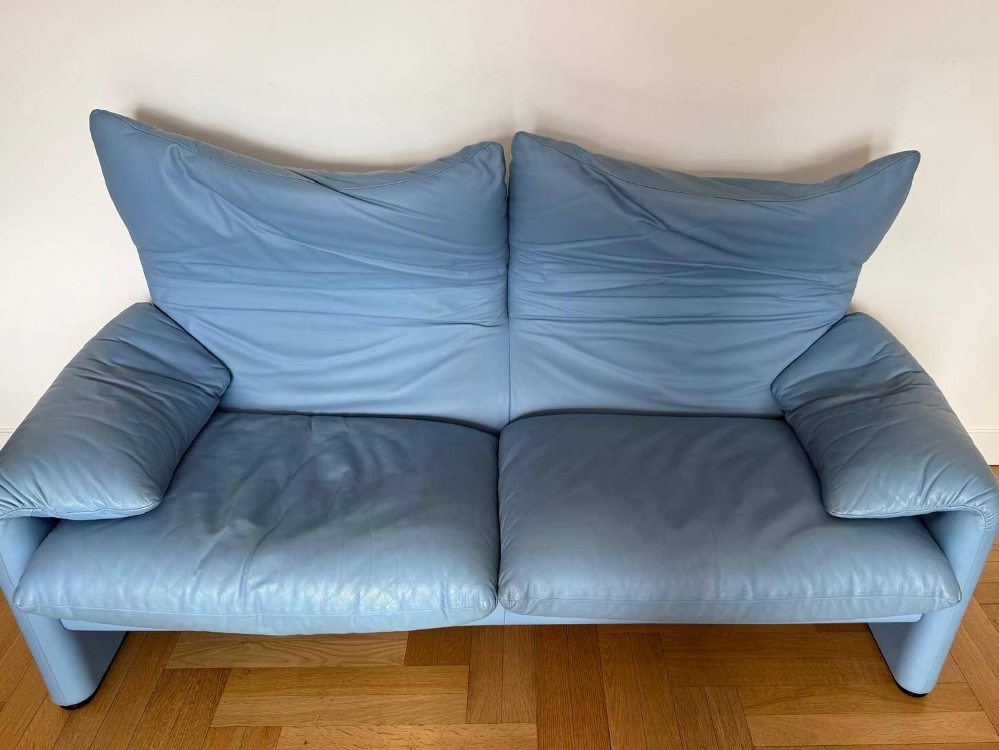 Canapé 2 places vintage Maralunga