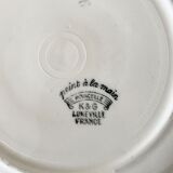 Flat plates iron earth Lunéville "Marcelle"