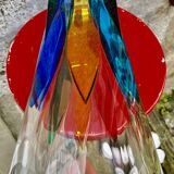 Multicolor vase signed cc zecchin - size xxl