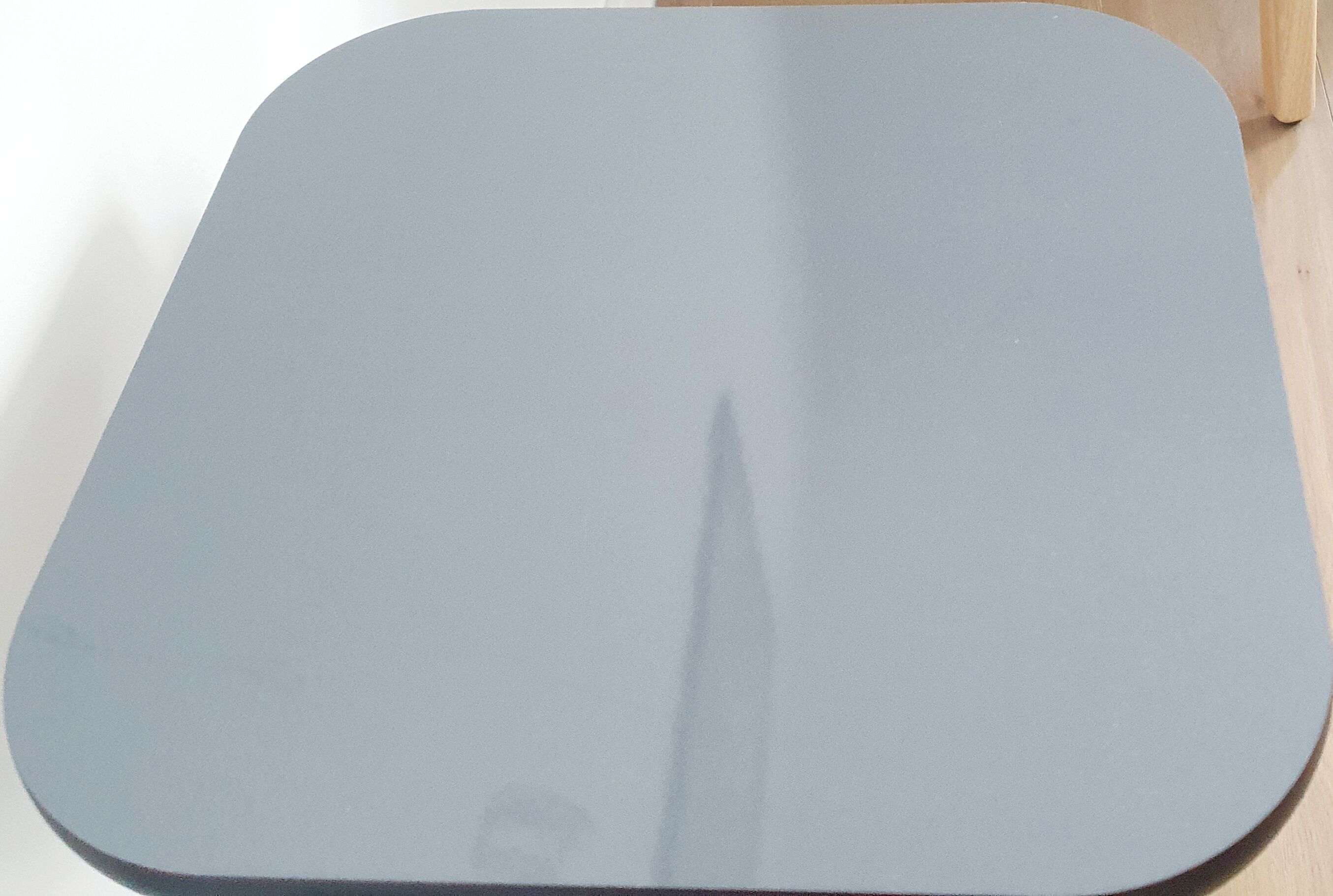 Bauhaus style chrome side table