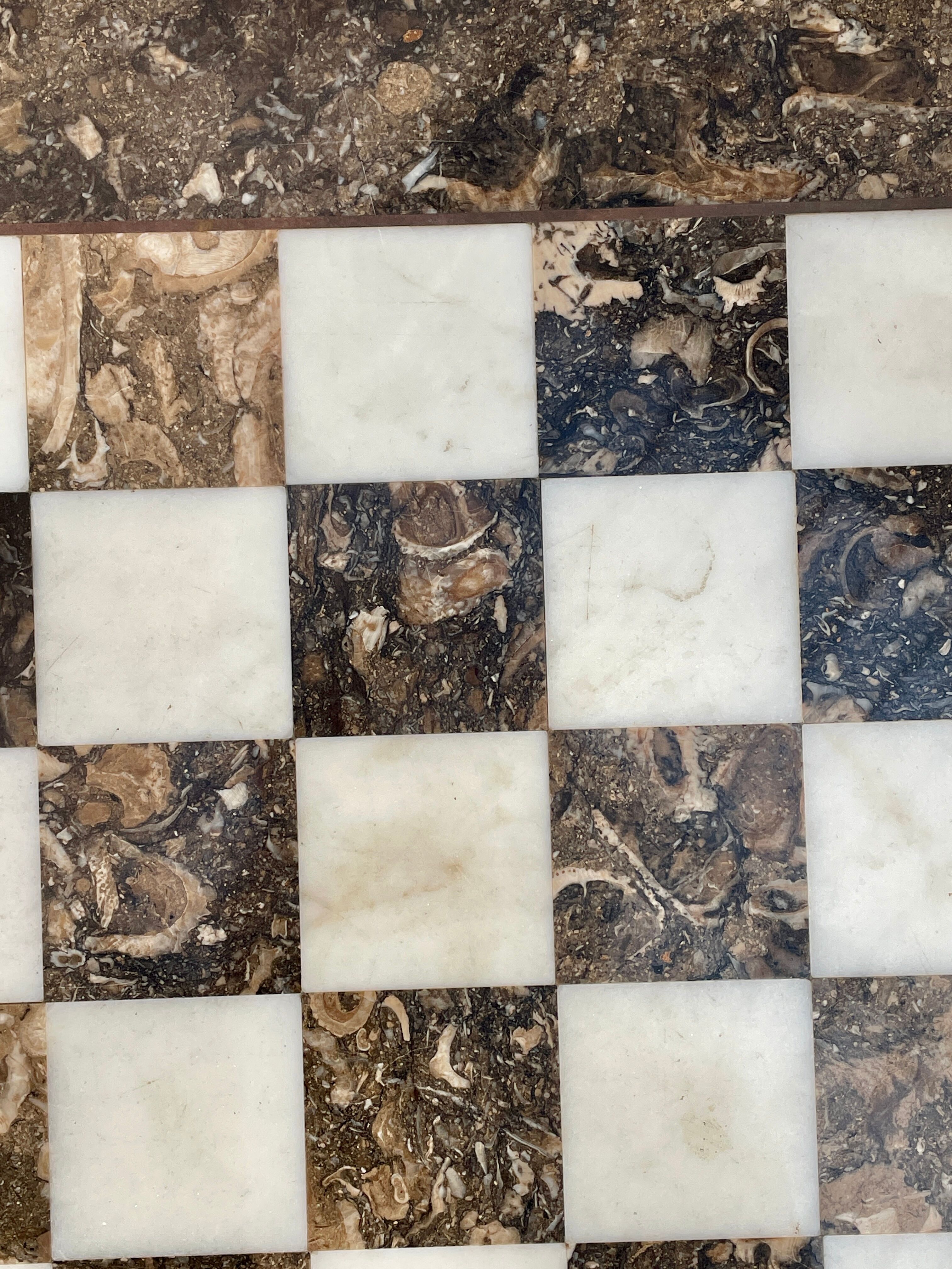 Marble chessboard