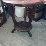 Pedestal side table