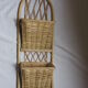 Door e-mail has suspending wicker