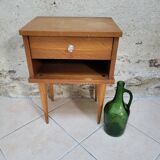 Scandinavian bedside table.