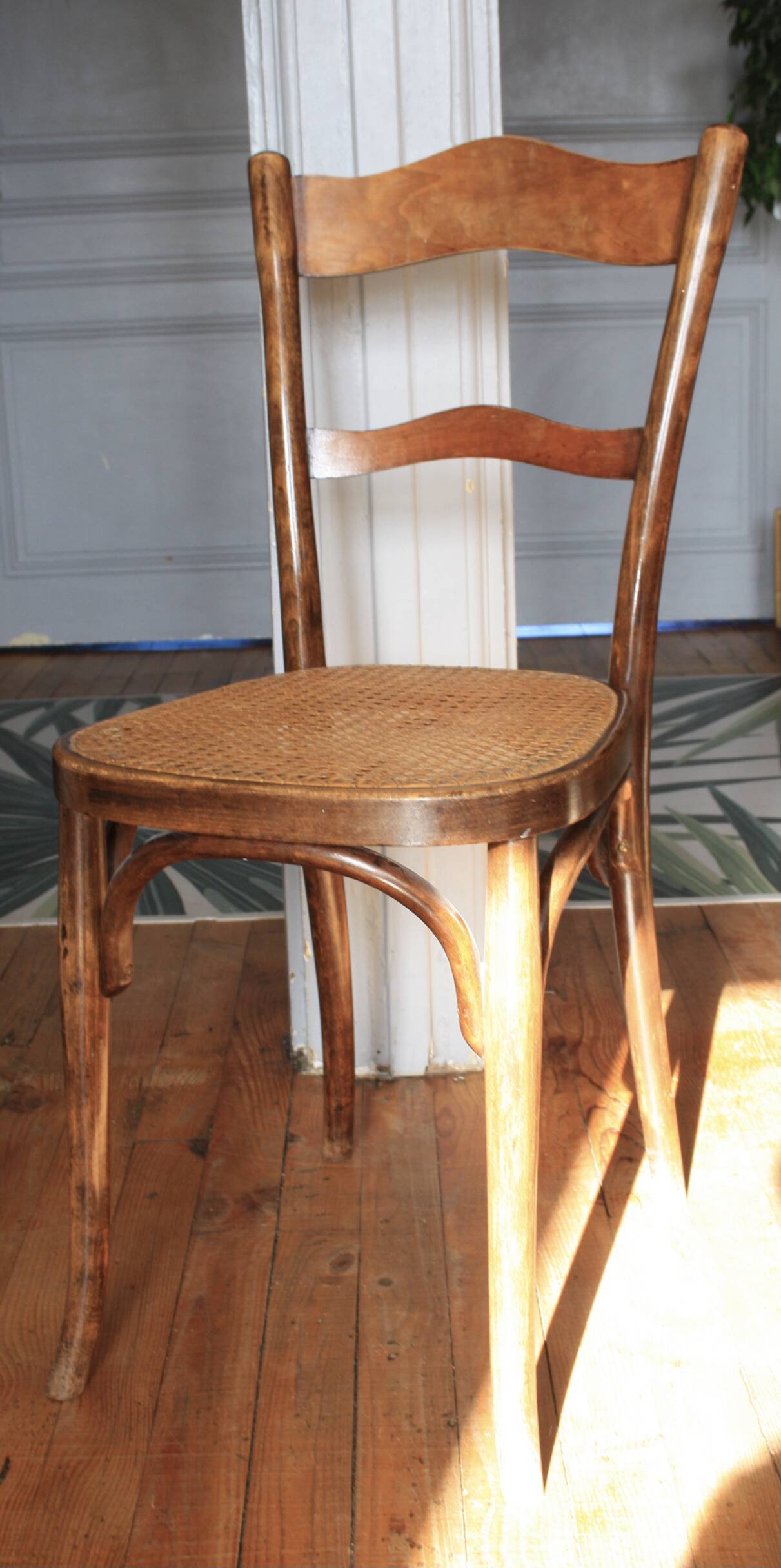 Baumann cannage bistro chair