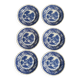 6 vintage Villeroy and Boch dessert plates