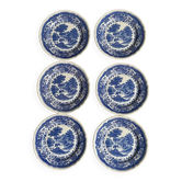 6 assiettes à dessert Villeroy et Boch vintage