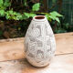 Terracotta vase