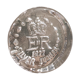 Dartington glass paperweight Queen Elizabeth II Silver Jubilee 1977