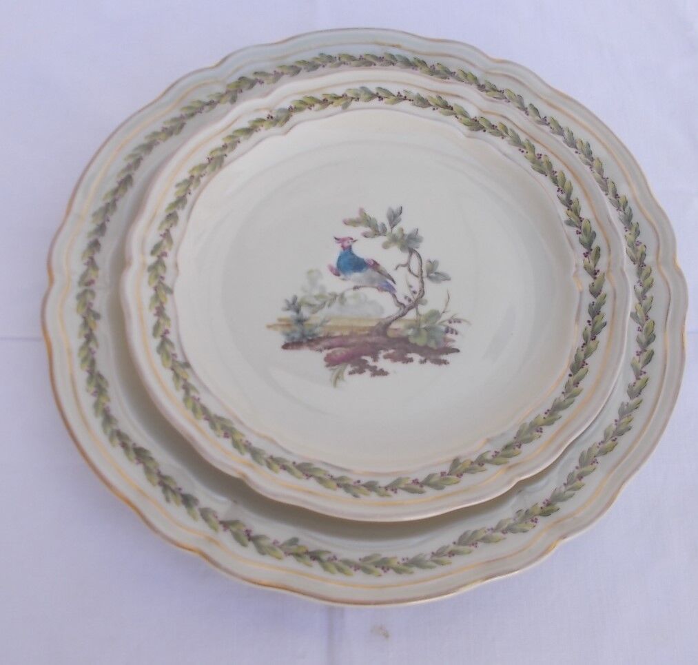 Set of 2 Limoges plates