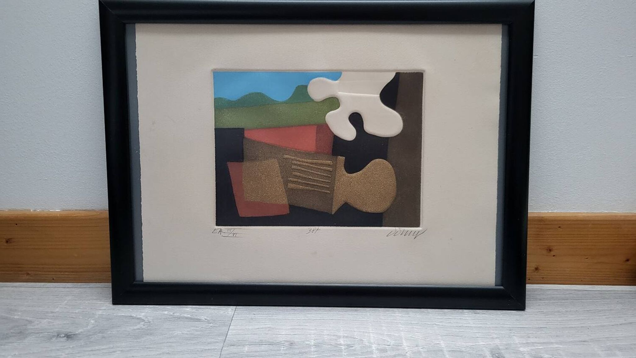 Artist's proof Bertrand Dorny, signed and numbered.