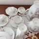 Fine porcelain coffee set EPIAGE D.F. Czechoslovakia of the 30s