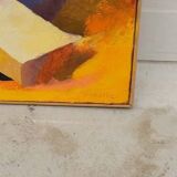 Painting on canvas by Roger Vieille 1982