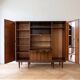 Vintage 1950s wooden wardrobe
