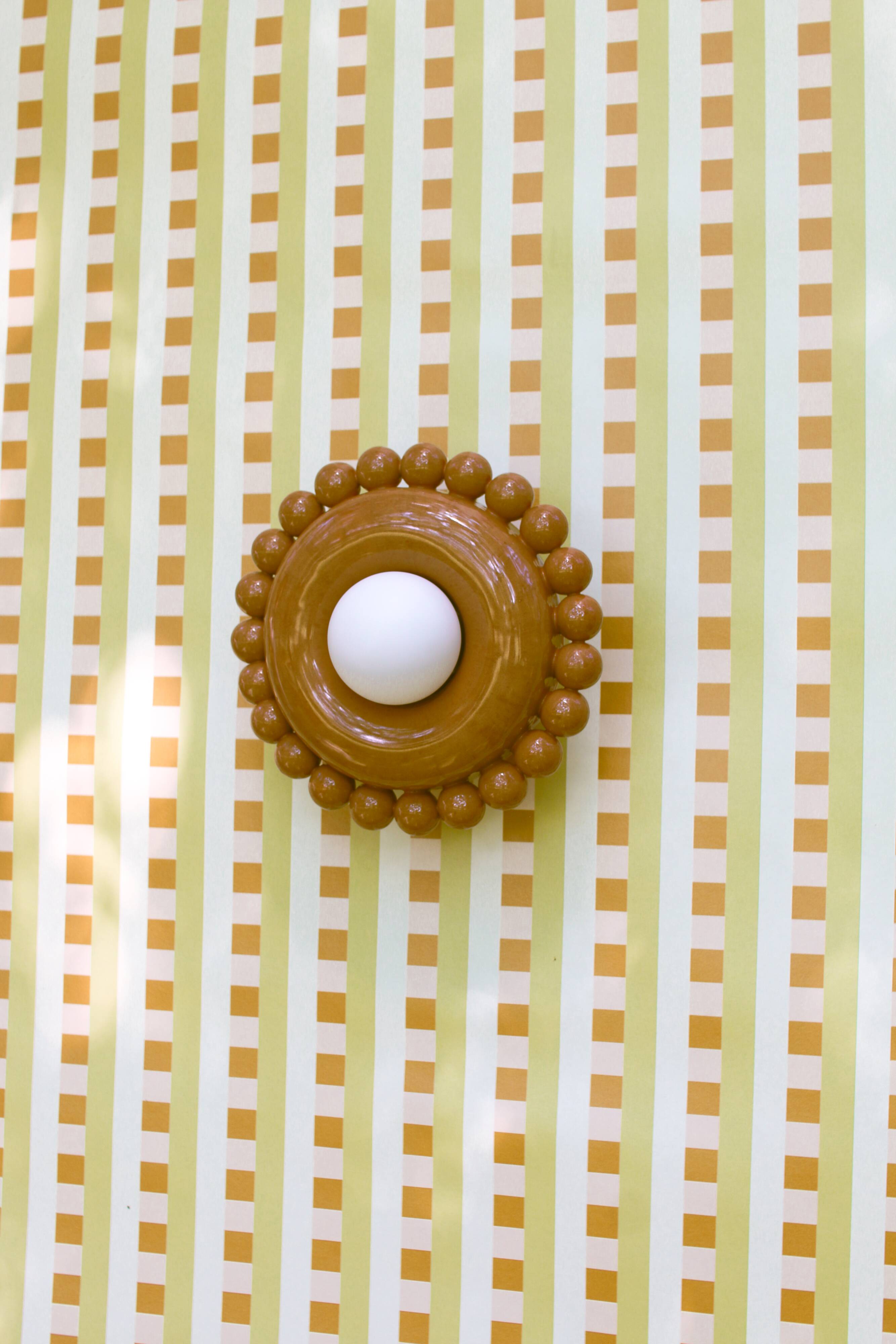 Luna Tall Speculos wall light