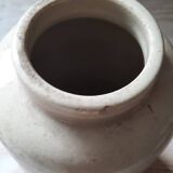 Pot a moutarde anciencen gres vernissé Yvetot