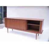 Scandinavian enfilade Denmark vintage sliding