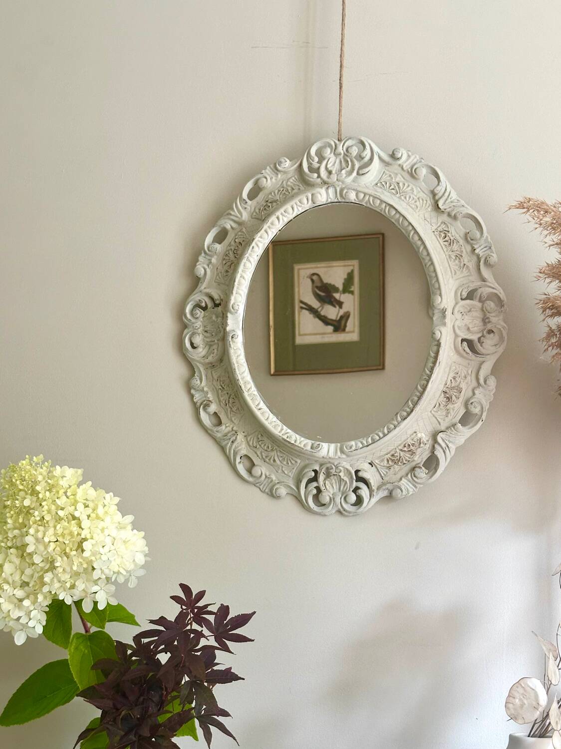 Old mirror, baroque style