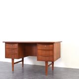 Mid-Century Danish Teak Executive Desk, 1960s.