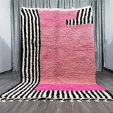 Handmade Berber rug, size 100 x 200 cm