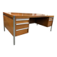 Bureau XL vintage en bois De Coene 'EFAC M20 Cotribel'