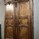 Very important Lyonnais wardrobe from the Louis XV period in solid walnut / height 295 cm