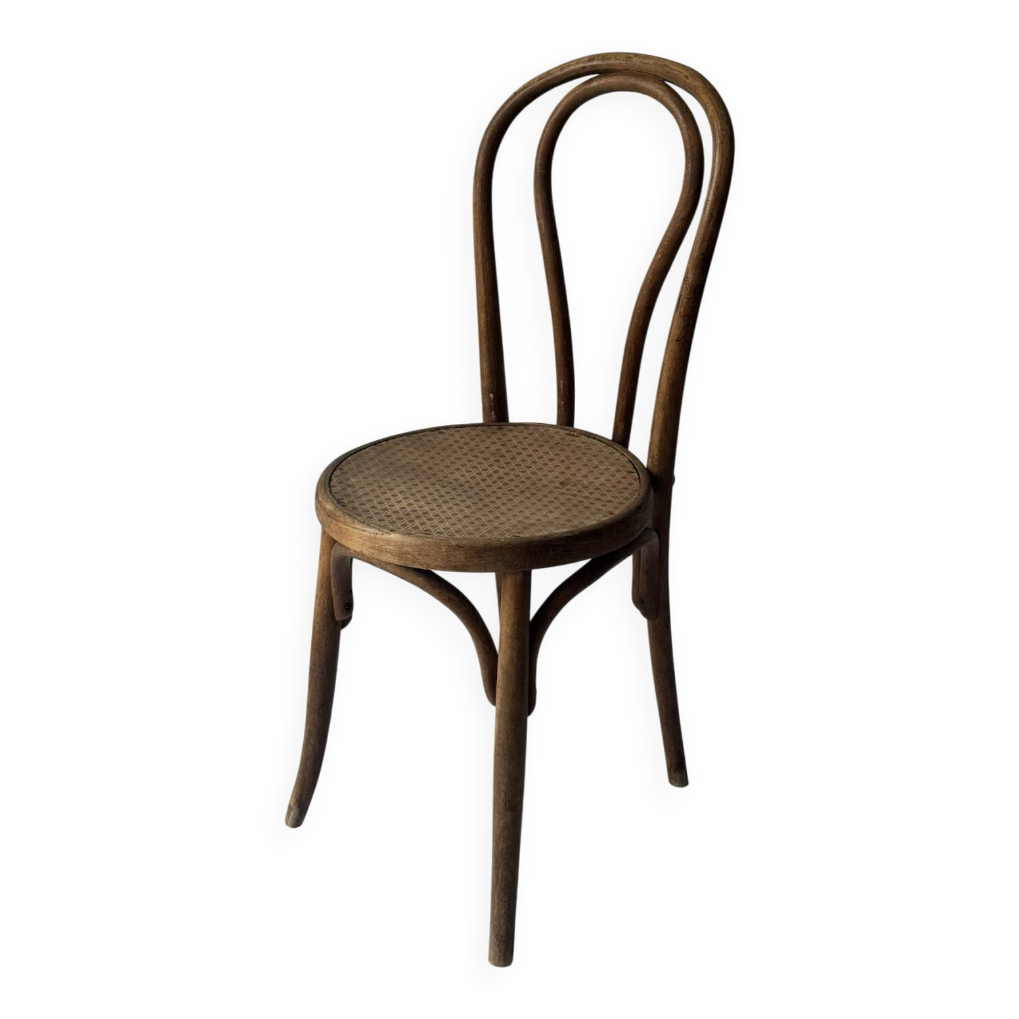 Aged bistro chair