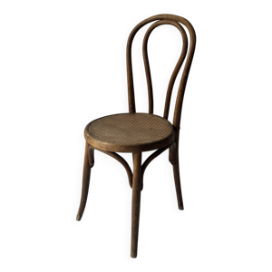 Chaise bistrot vieillie