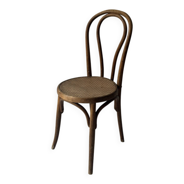 Chaise bistrot vieillie