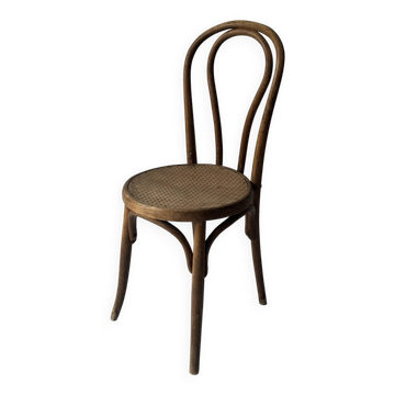 Aged bistro chair