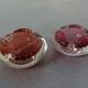 Italian Murano Glass Ashtrays, 1960s, Set of 2