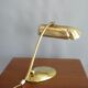 JBS Piano Lamp, Burnished and Brushed Brass, 1960s