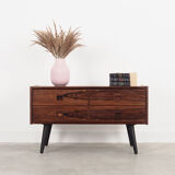 Commode en palissandre, design danois, années 1970, fabriqué au Danemark
