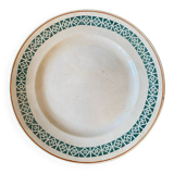 Large round Digoin dish.